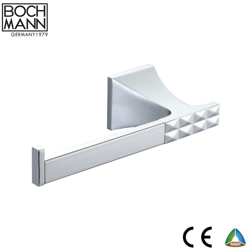 Morden Design Sanitary Ware Metal Chrome Plated Single Towel Bar