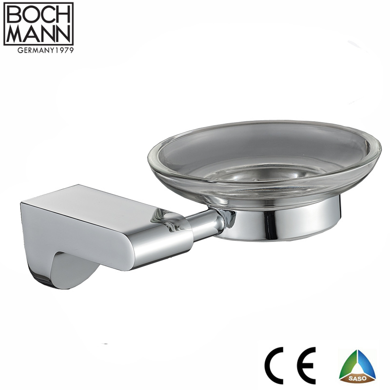 Chrome Soap Dish and Zinc Bathroom Accessories