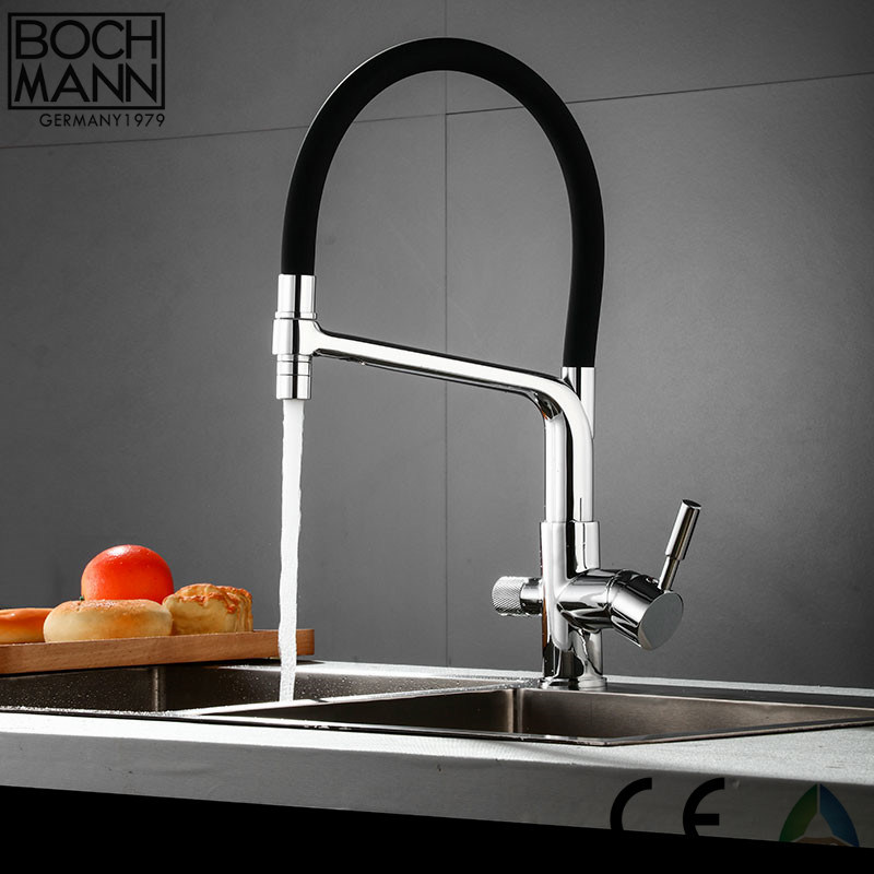 Purified Water Function Brass Kitchen Sink Water Mixer