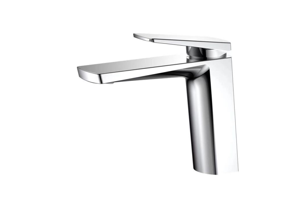 Chrome or Matt Black or Metal Gun Color High Counter Top Basin Hot and Cold Water Faucet