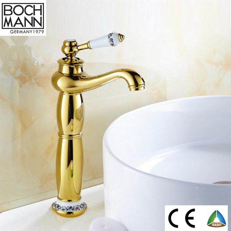 Middle East Good Price Brass or Zinc Body High Basin Water Faucet