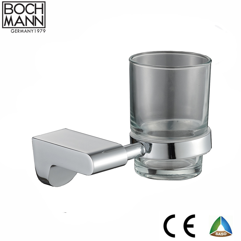 Bathroom Tubler Holder and Chrome Color Zinc Single Tubler Holder