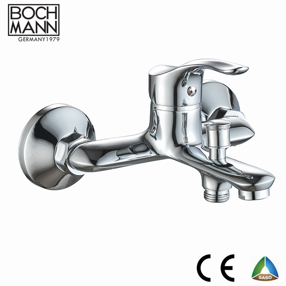 Europe Morden Cheap Chrome Brass Basin Shower Bath Sink Tap