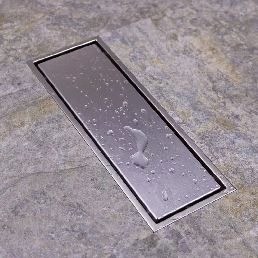 Concealed Mounted Stainless Steel Floor Drain