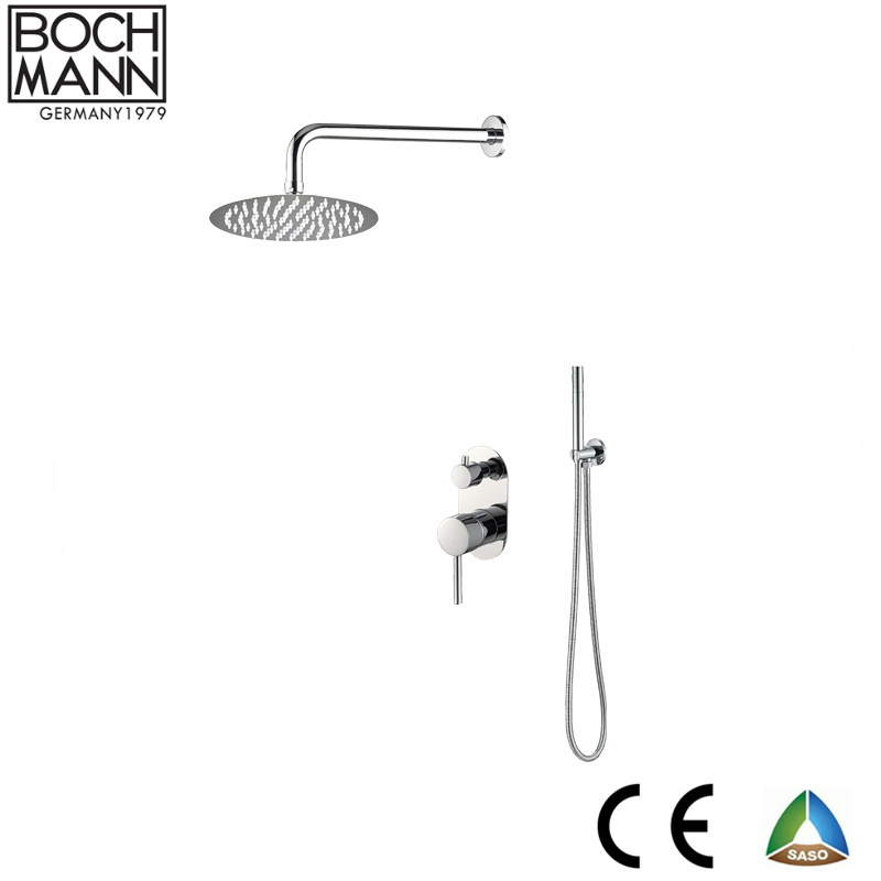 Chrome Color Shower Set and Brass Mixer