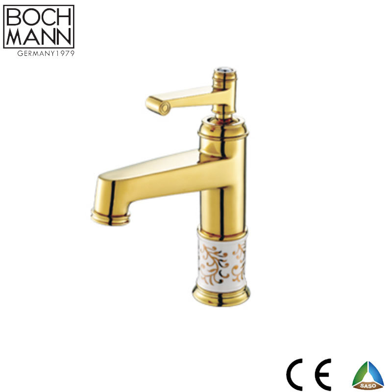 Brass Body Long Water Basin Faucet for Middle East Market