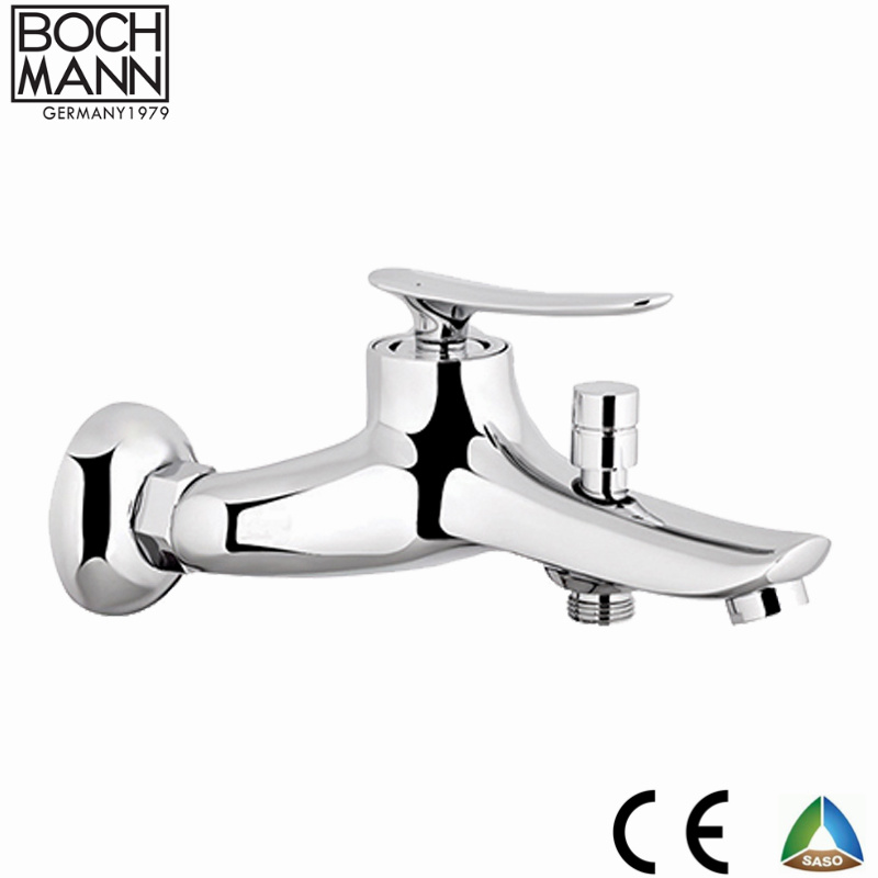 Art Design Brass Chrome Short Basin Water Mixer Tap Faucet