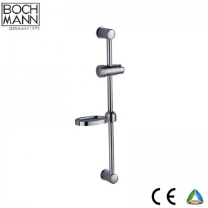 chrome plated handle shower bar